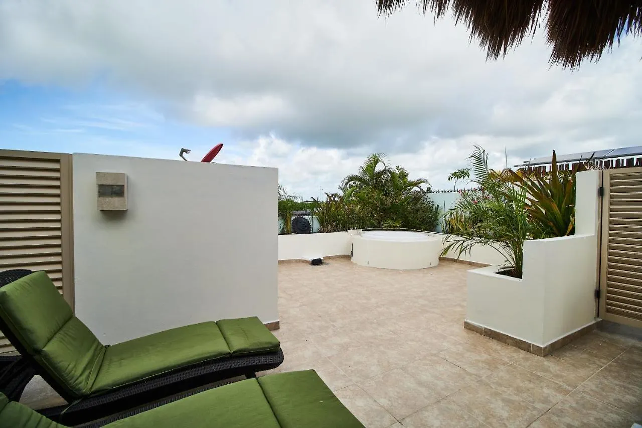 Ferienwohnung Ph Gatsby - Rooftop & Bbq & Jacuzzi & Beach Club Tulum