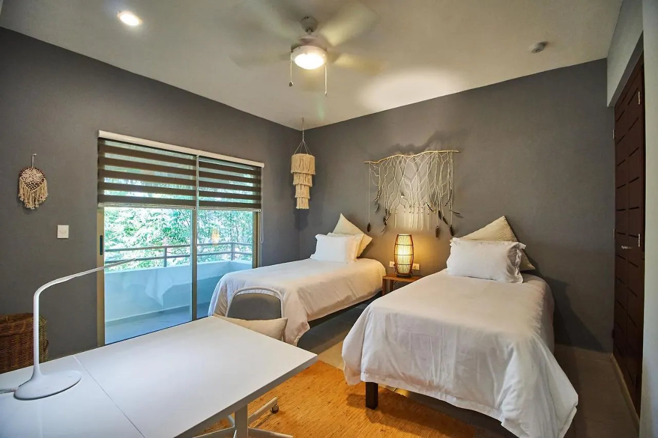 Ferienwohnung Ph Gatsby - Rooftop & Bbq & Jacuzzi & Beach Club Tulum Apartment